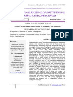 Effect of Magnesium Chloride in Isoprenaline Induced Myocardial Infarction in Rats