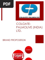 Colgate Palmolive Branding