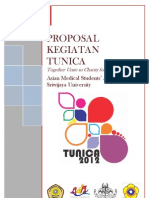 Proposal Kegiatan Tunica: Asian Medical Students' Association Sriwijaya University