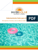 Promo Calentadores Solares Albercas