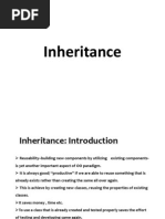 Inheritance e