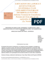 (6) Situacion de La Pesca y Acuicultura Infoiarna 1986