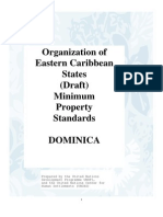 Draft Minimum Property Standards - Dominica PDF