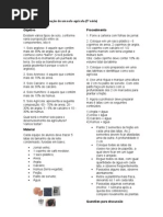 Preparação de um solo agrícola