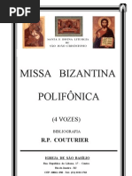 Livro de Cantos da Divina Liturgia de São João Crisóstomo