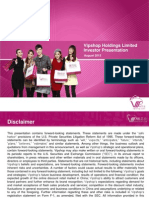 VIPS 2Q13 Post Earnings Presentation