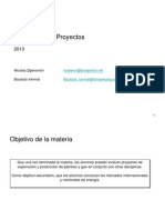 Evaluación de Proyectos 2013