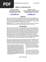Download Wiki as a Teaching Tool by tech2click SN167120 doc pdf