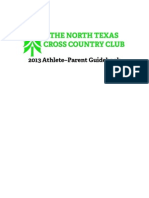The North Texas Cross Country Club Athlete/Parent Guidebook