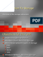 Introduction to Storage