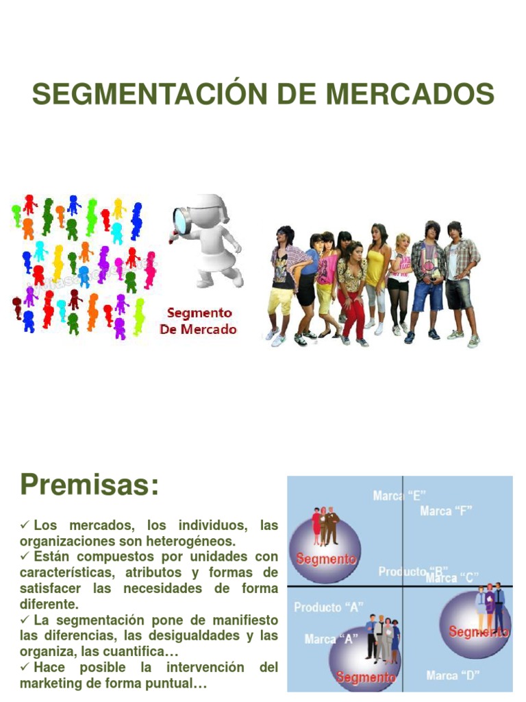 Segmentación de Mercados | PDF | Producto (Negocio) | Marketing