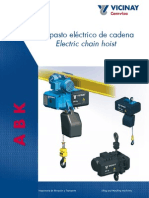 Polipasto eléctrico ABK 125-5000kg