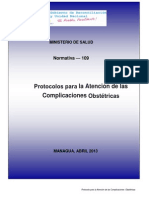 Protocolo Del Minsa Emergencias Obstetricas