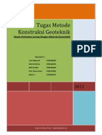 Desain Perkuatan Lereng Dengan Geosintetik