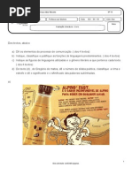 atividade 1 de Gramática e Literatura