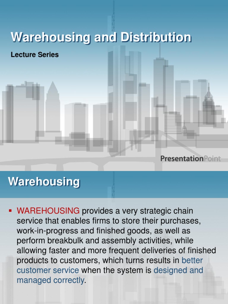 Warehousing and Purchasing | PDF | Enterprise Resource Planning | Warehouse