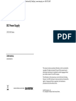 GPD 3303 Manual
