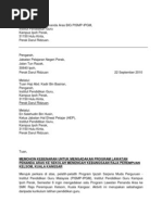 Surat Kebenaran Menjalankan Projek Khidmat Masyarakat