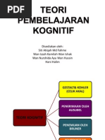 Teori Pembelajaran Kognitif