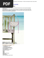 Bolsa de praia impermeável - Portal de Artesanato - O melhor site de artesanato com passo a passo gratuito