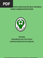 Download PERMENKES RI NO356PERMENKESPERIV2008 by adminkkptanjungpriok SN16719279 doc pdf
