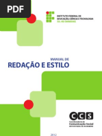 Manual de Redacao e Estilo