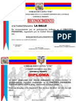 Diploma Comision Deportiva 1