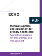 Echo - Medical Supplies and Equipment For Primary Health Care