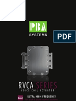 Rectangular Linear Voice Coil Actuator