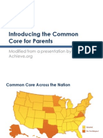 Common Core Presentation Pta2013