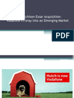 The Hutchison Essar Acquisition: Vodafone's Foray Into An Emerging Market