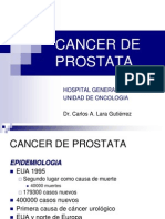 Cáncer de Próstata