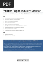 Download Yellow Pages Monitor Issue 2 by Global Media Market Intelligence G2Micom SN16721900 doc pdf