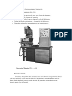 Partes de Una Máquina de Electroerosión Por Penetración