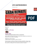 2013 - Gran Remate Gastronomico