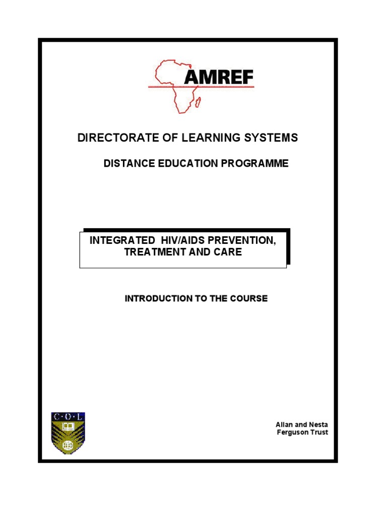 Introduction To HIV Course | PDF | Hiv/Aids | Health Professional