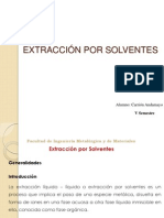 Extracción Por Solventes