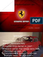 A Presentation On: A Legend in Automobile Industry