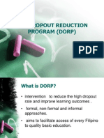 Dropout Reduction Program (DORP)