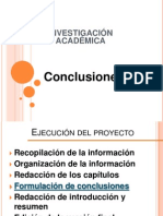 Conclusion Es