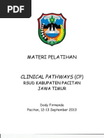 Download Panduan Praktik Klinis  PPK  Clinical Pathways Daftar Kewenangan Klinis di  RSUD Pacitan Jawa Timur by Indonesian Clinical Pathways Association SN167237947 doc pdf