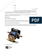 How To Test A Solenoid