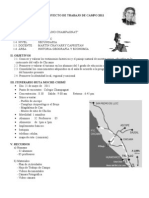 Oficio de Proyecto de Trabajo de Campo