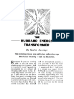The Hubbard Energy Transformer by Gaston Burridge, Fate Magazine 1956