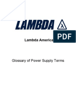 Power Supply Terms