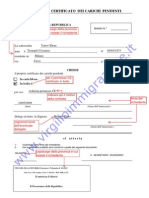 Carichi Pendenti Facsimile