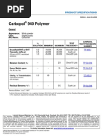 SPEC Carbopol 940