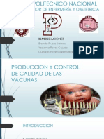 Produccion y Calidad de Las Vacunas