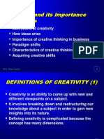 Creativity and Its Importance in Business