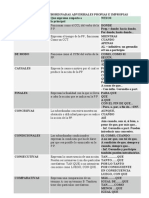 10.8.cuadro de Nexos, Oraciones Subordinadas